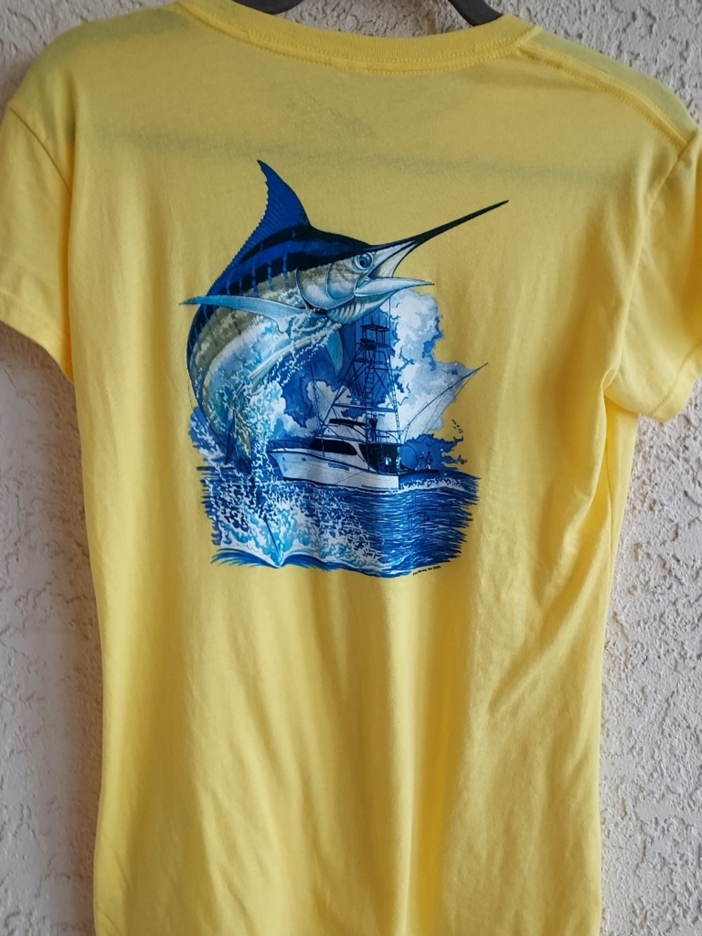 Guy Harvey Original Fishing Cotton T Shirt Child XL